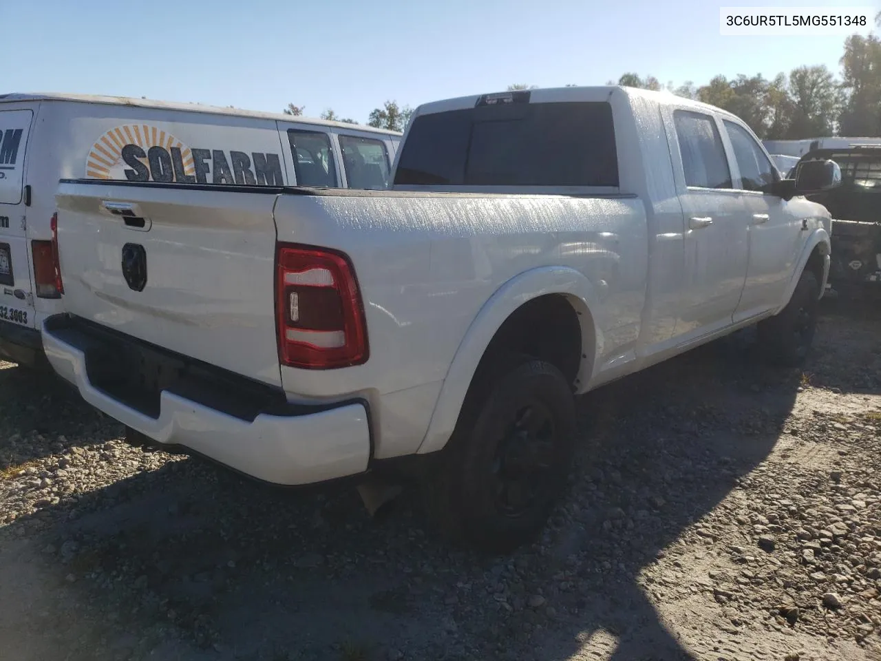 2021 Ram 2500 Limited VIN: 3C6UR5TL5MG551348 Lot: 76658924