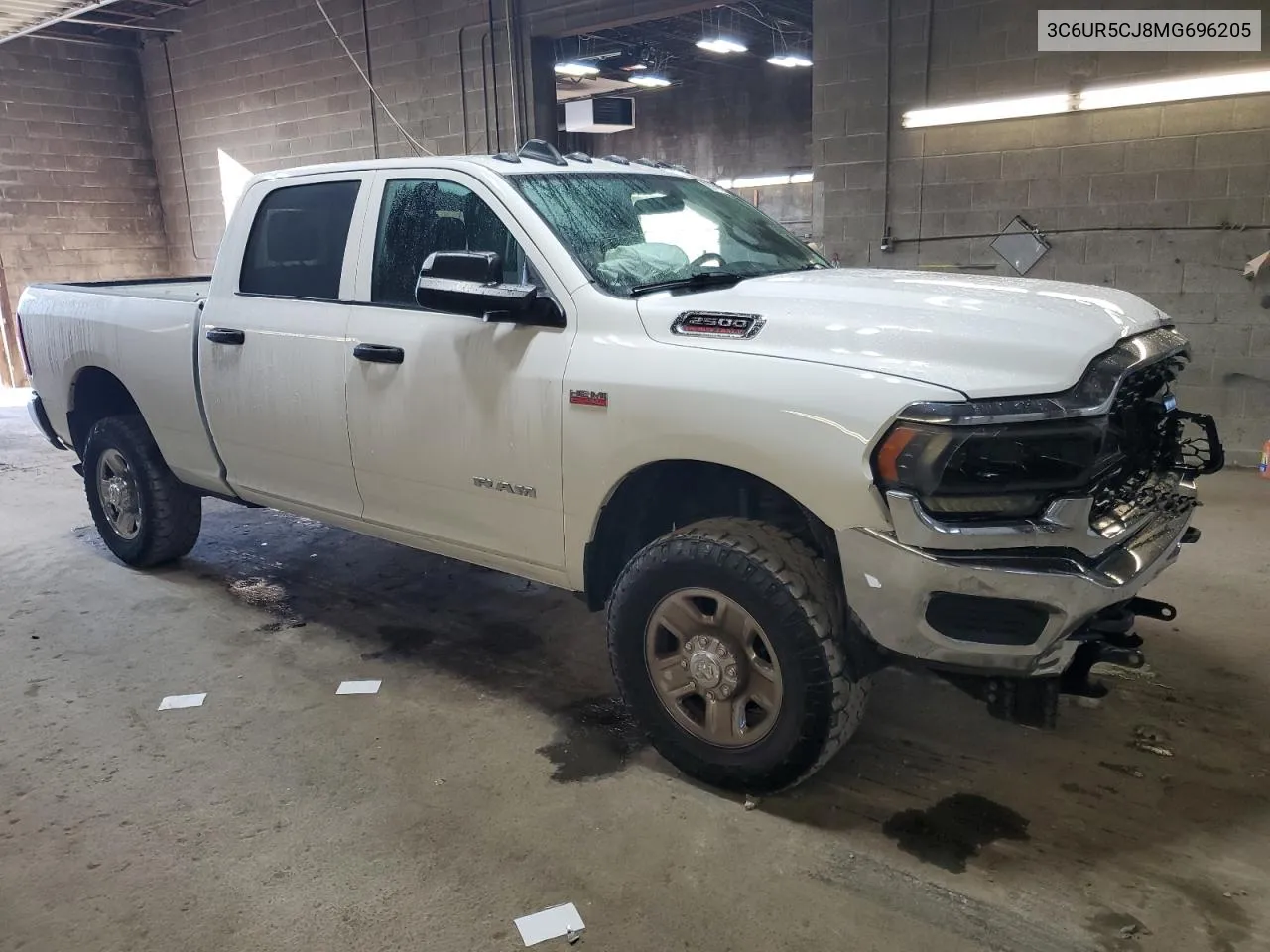 2021 Ram 2500 Tradesman VIN: 3C6UR5CJ8MG696205 Lot: 76909434