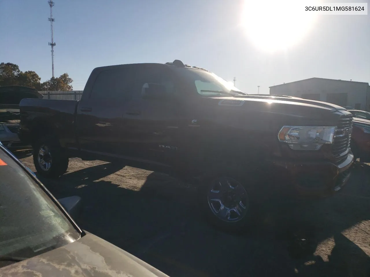 2021 Ram 2500 Big Horn VIN: 3C6UR5DL1MG581624 Lot: 76994604