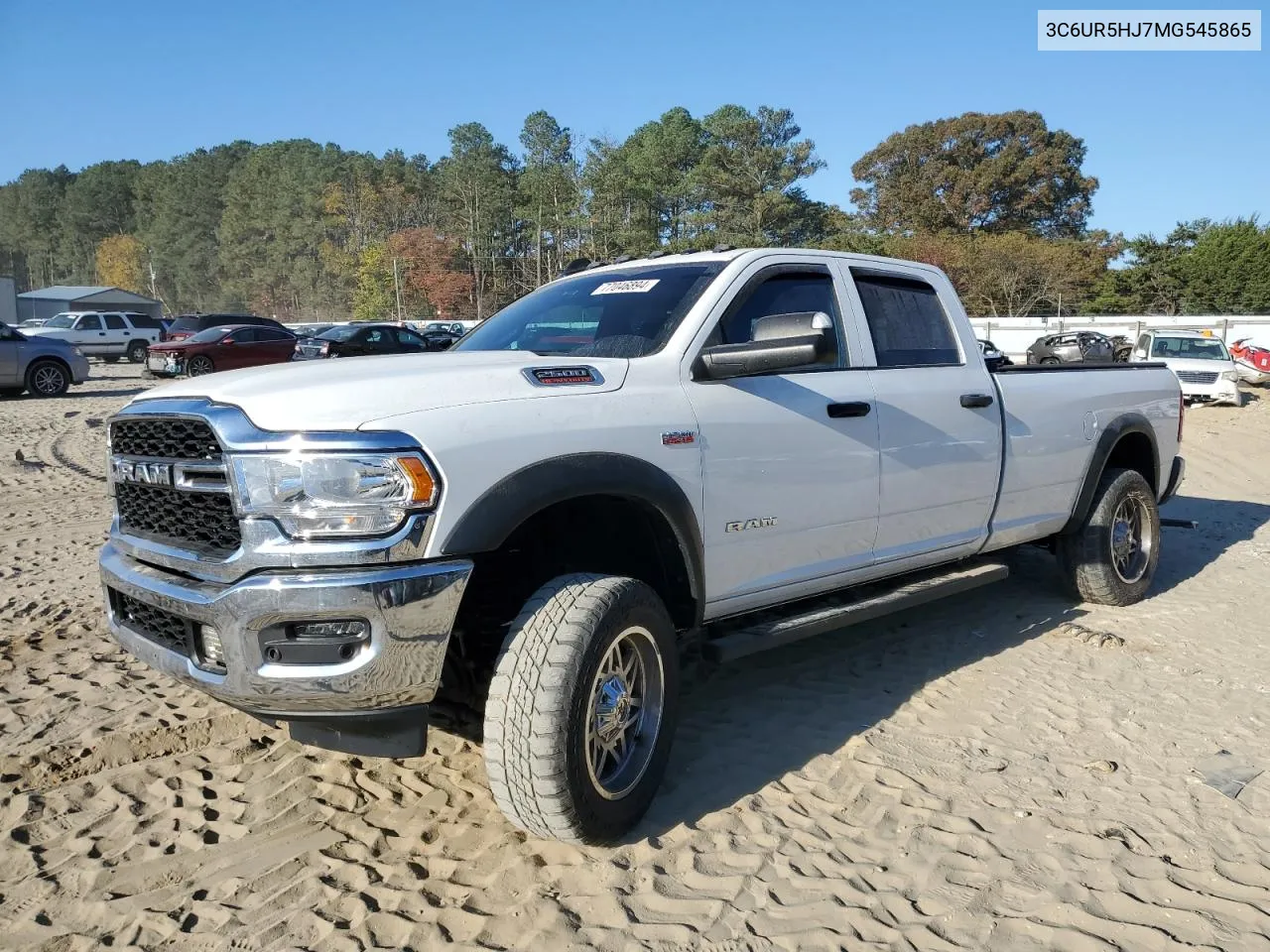 2021 Ram 2500 Tradesman VIN: 3C6UR5HJ7MG545865 Lot: 77046894