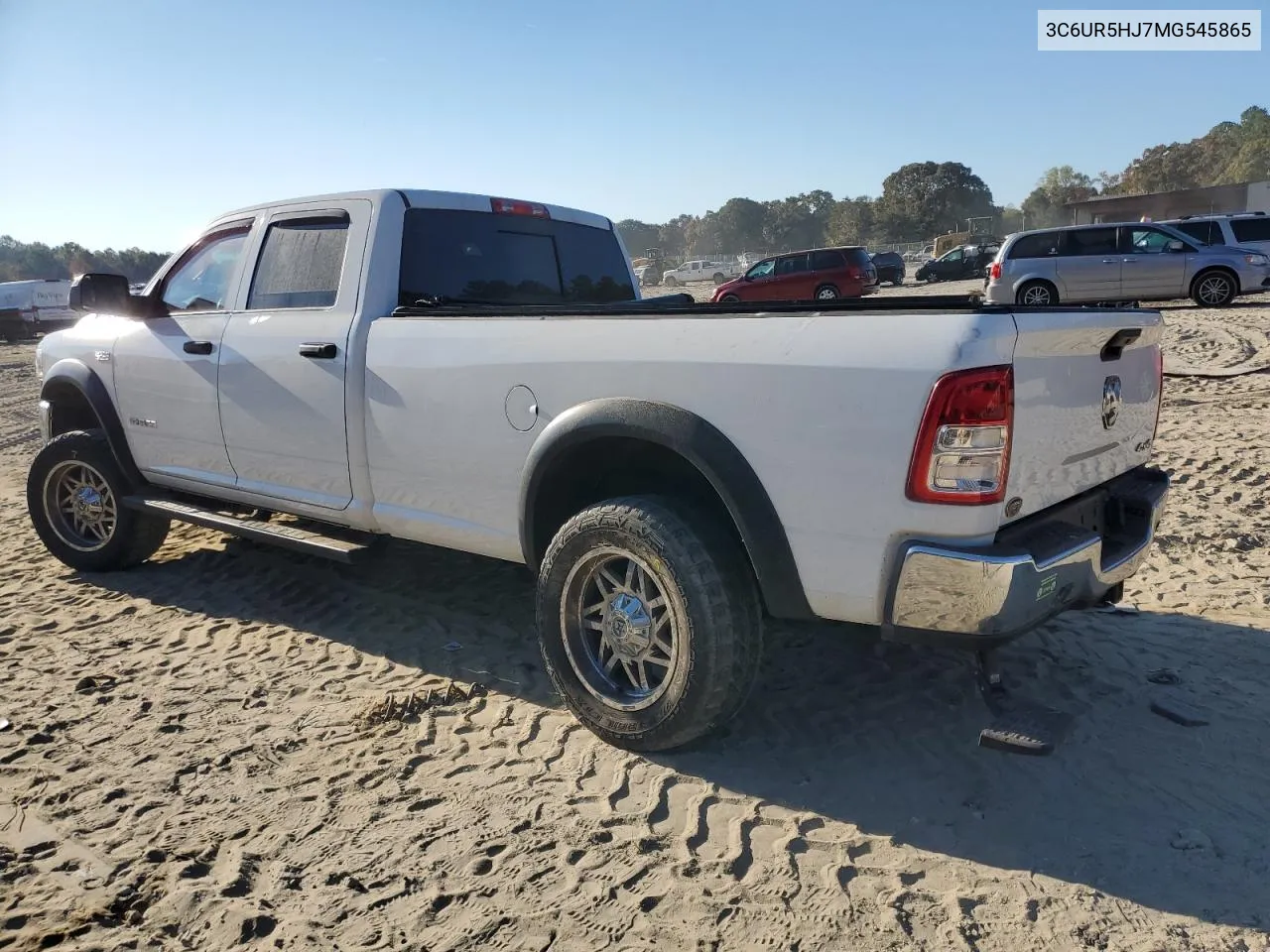 2021 Ram 2500 Tradesman VIN: 3C6UR5HJ7MG545865 Lot: 77046894