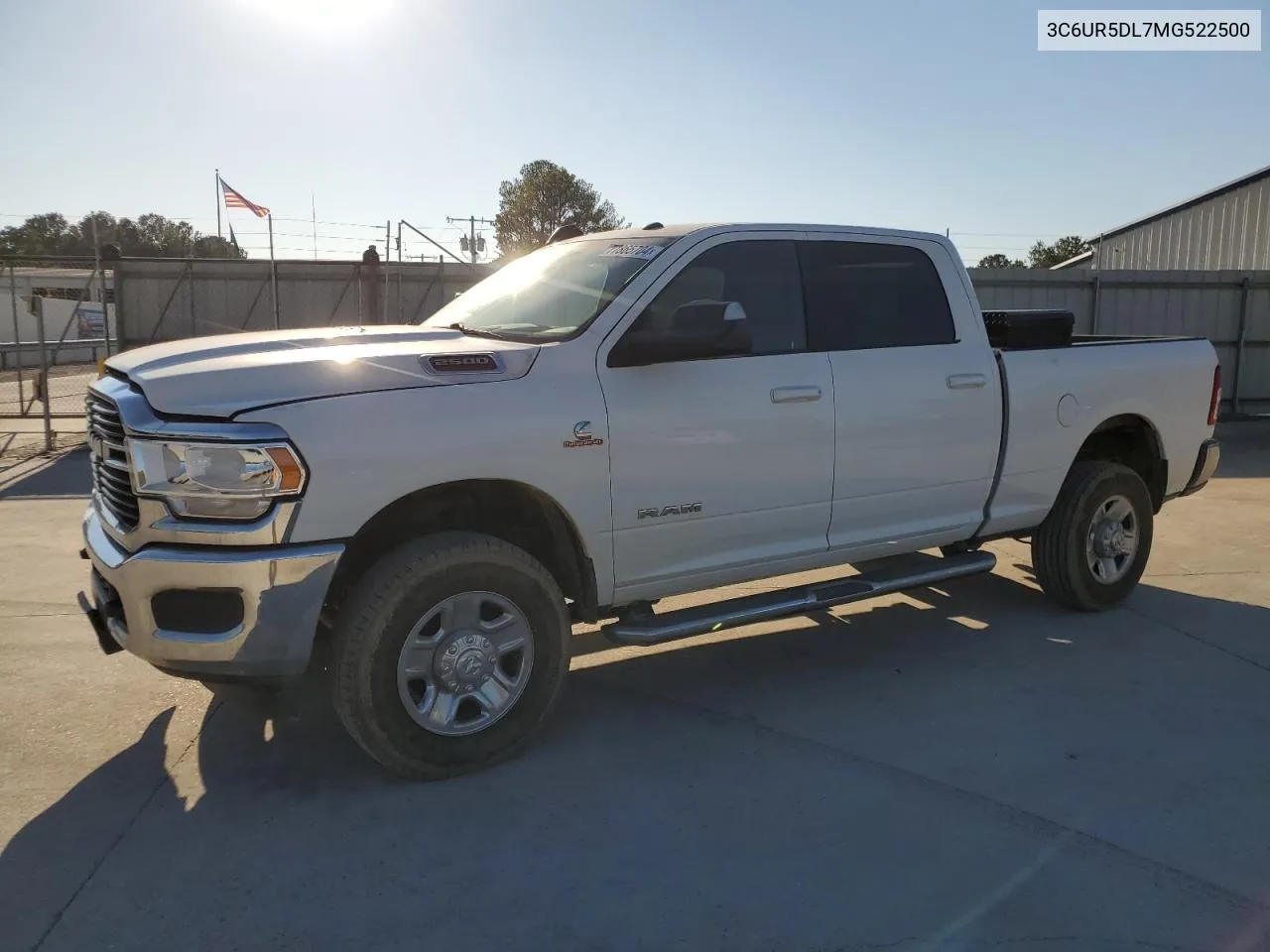 2021 Ram 2500 Big Horn VIN: 3C6UR5DL7MG522500 Lot: 77865704