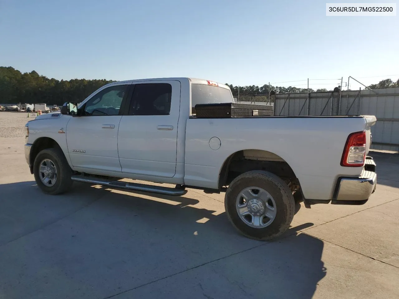 2021 Ram 2500 Big Horn VIN: 3C6UR5DL7MG522500 Lot: 77865704