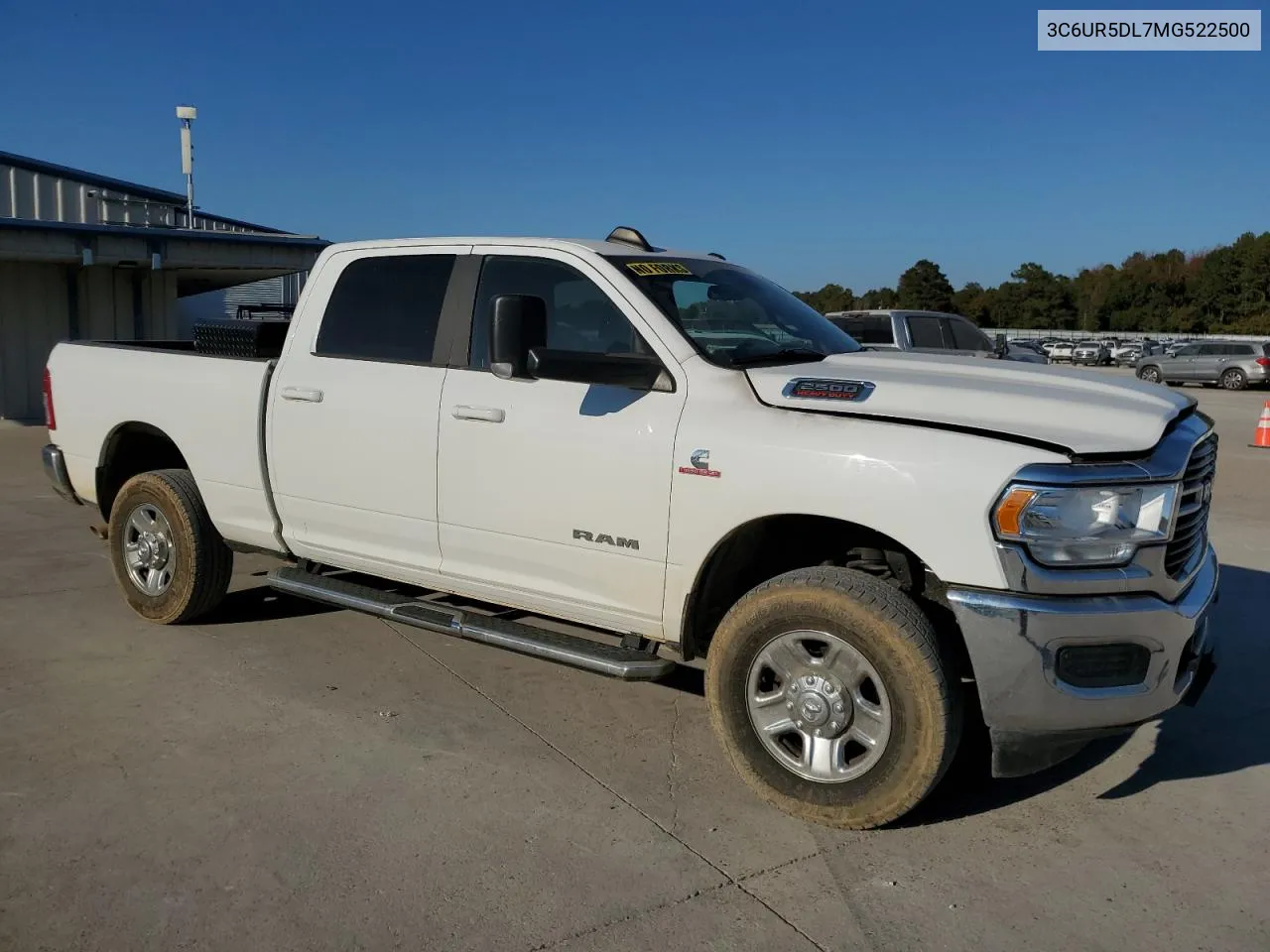 2021 Ram 2500 Big Horn VIN: 3C6UR5DL7MG522500 Lot: 77865704