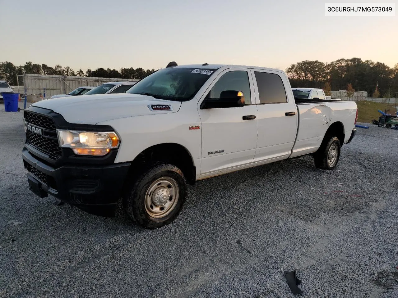 2021 Ram 2500 Tradesman VIN: 3C6UR5HJ7MG573049 Lot: 78078584