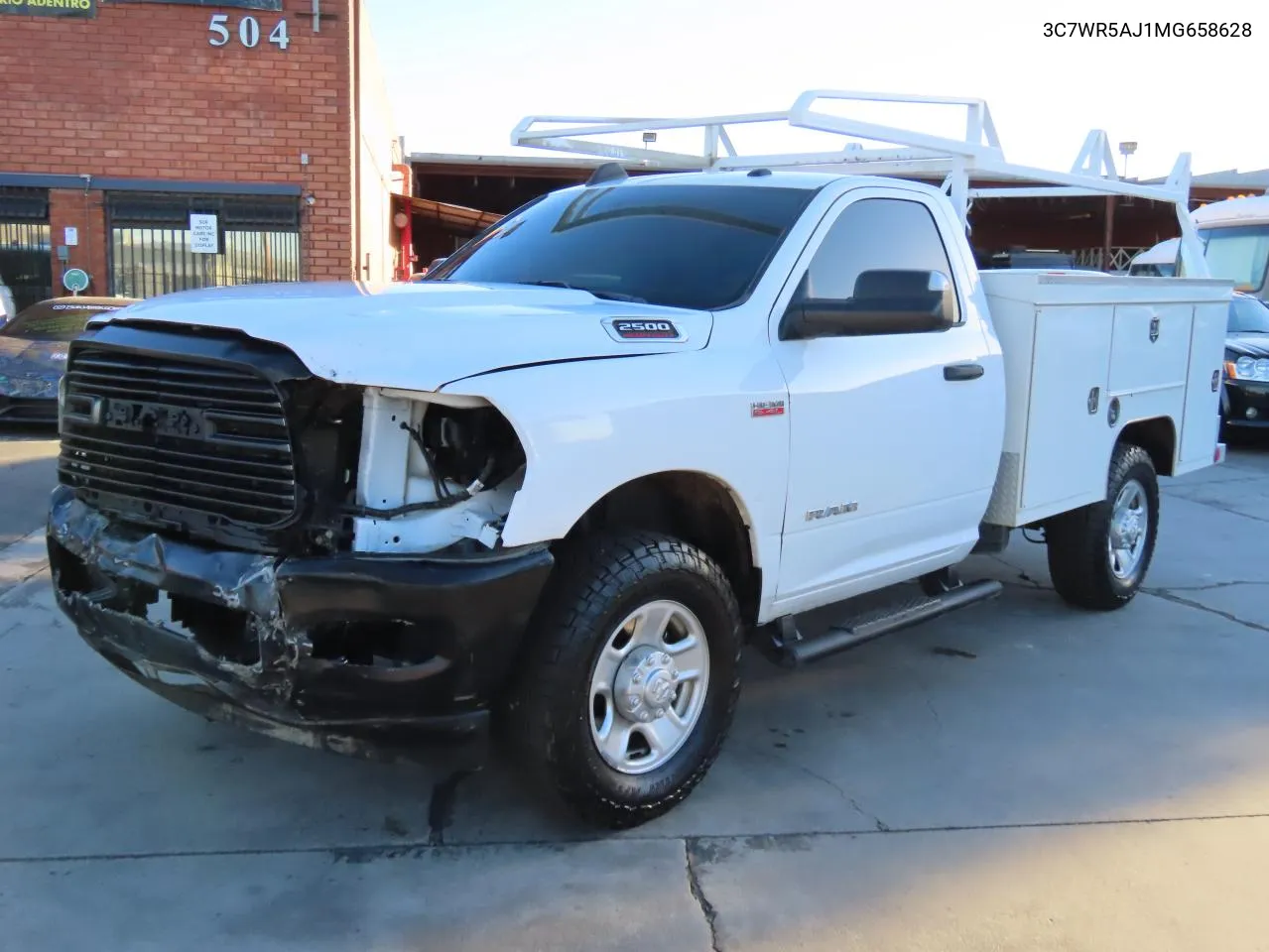 2021 Ram 2500 Tradesman VIN: 3C7WR5AJ1MG658628 Lot: 79706414