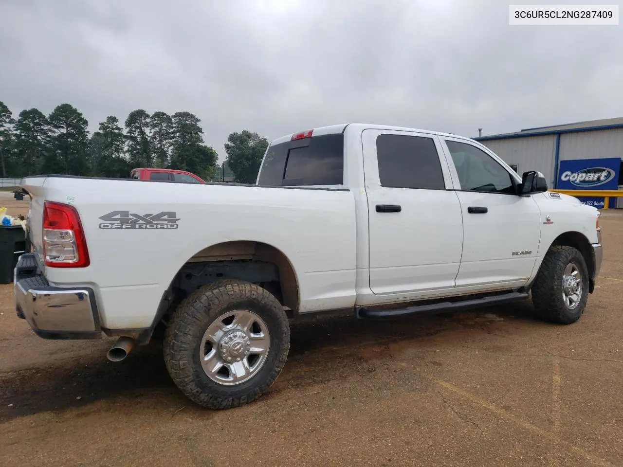 2022 Ram 2500 Tradesman VIN: 3C6UR5CL2NG287409 Lot: 52007134