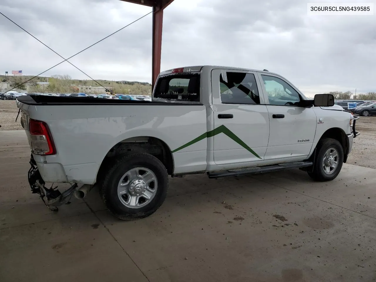 2022 Ram 2500 Tradesman VIN: 3C6UR5CL5NG439585 Lot: 52759344