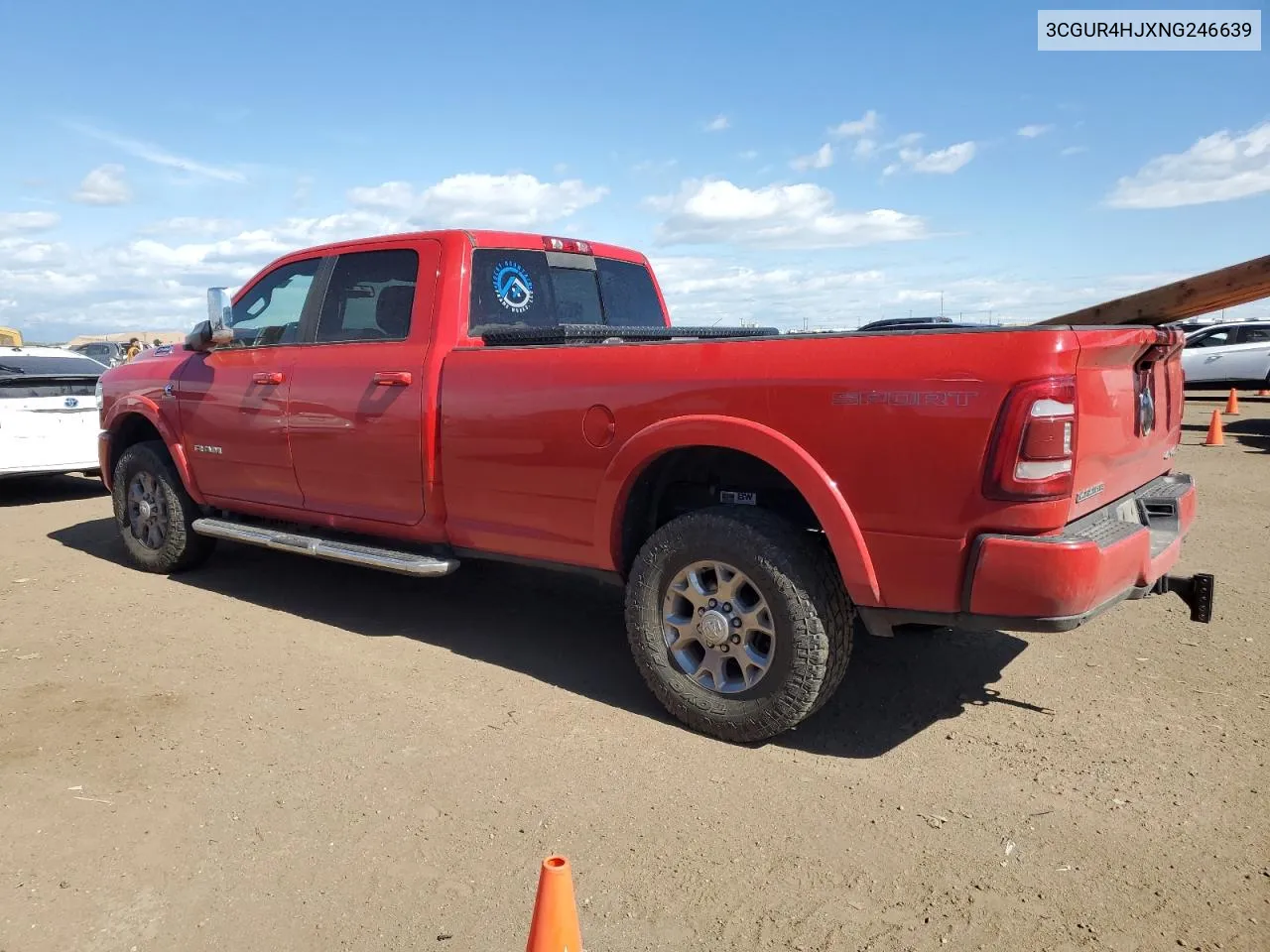 2022 Ram 2500 Laram VIN: 3CGUR4HJXNG246639 Lot: 54954354