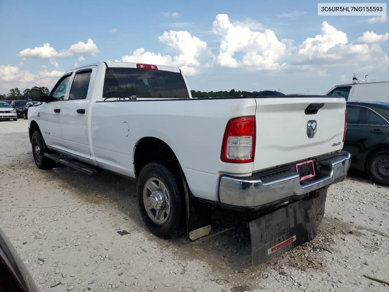 2022 Ram 2500 Tradesman VIN: 3C6UR5HL7NG155593 Lot: 58503864