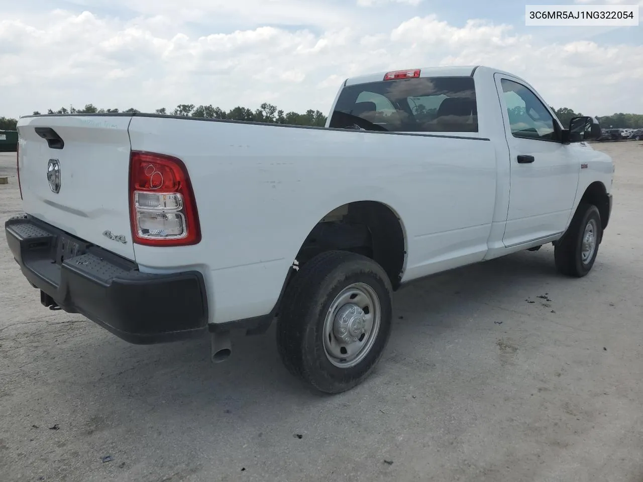 2022 Ram 2500 Tradesman VIN: 3C6MR5AJ1NG322054 Lot: 60302544