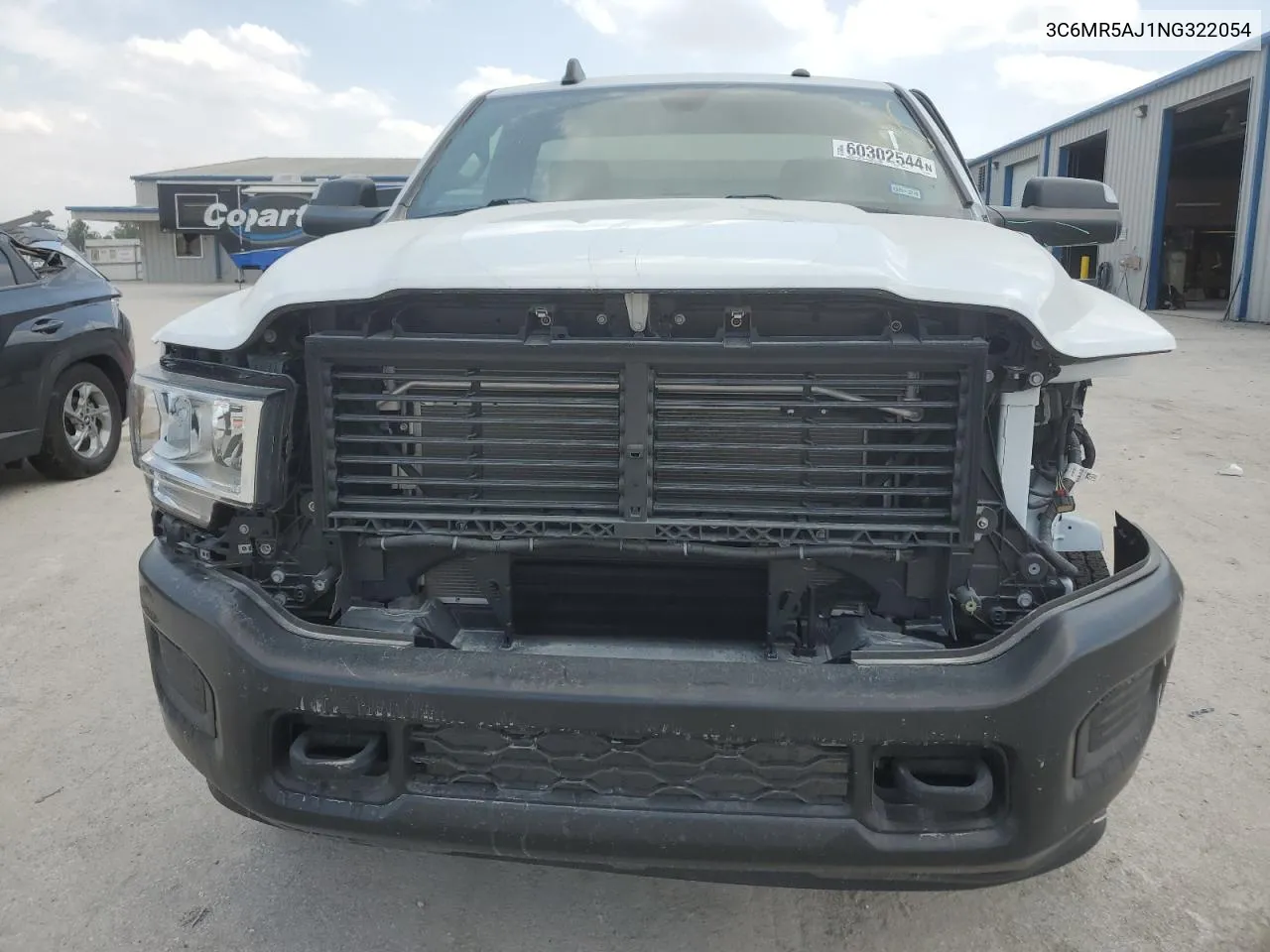 2022 Ram 2500 Tradesman VIN: 3C6MR5AJ1NG322054 Lot: 60302544