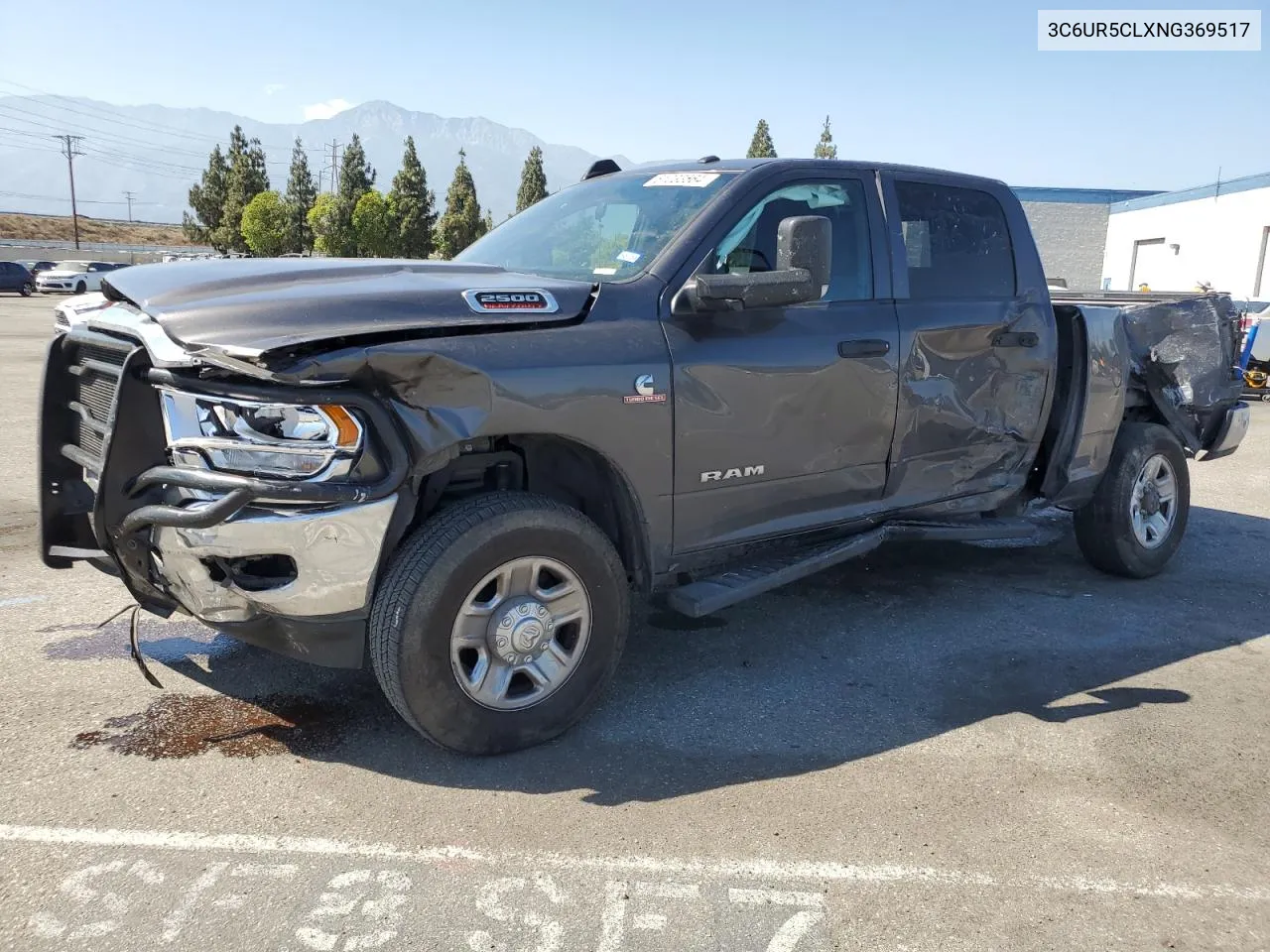 2022 Ram 2500 Tradesman VIN: 3C6UR5CLXNG369517 Lot: 61033564