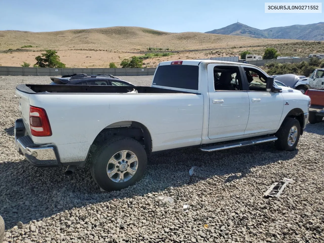 2022 Ram 2500 Big Horn/Lone Star VIN: 3C6UR5JL0NG271552 Lot: 61086084