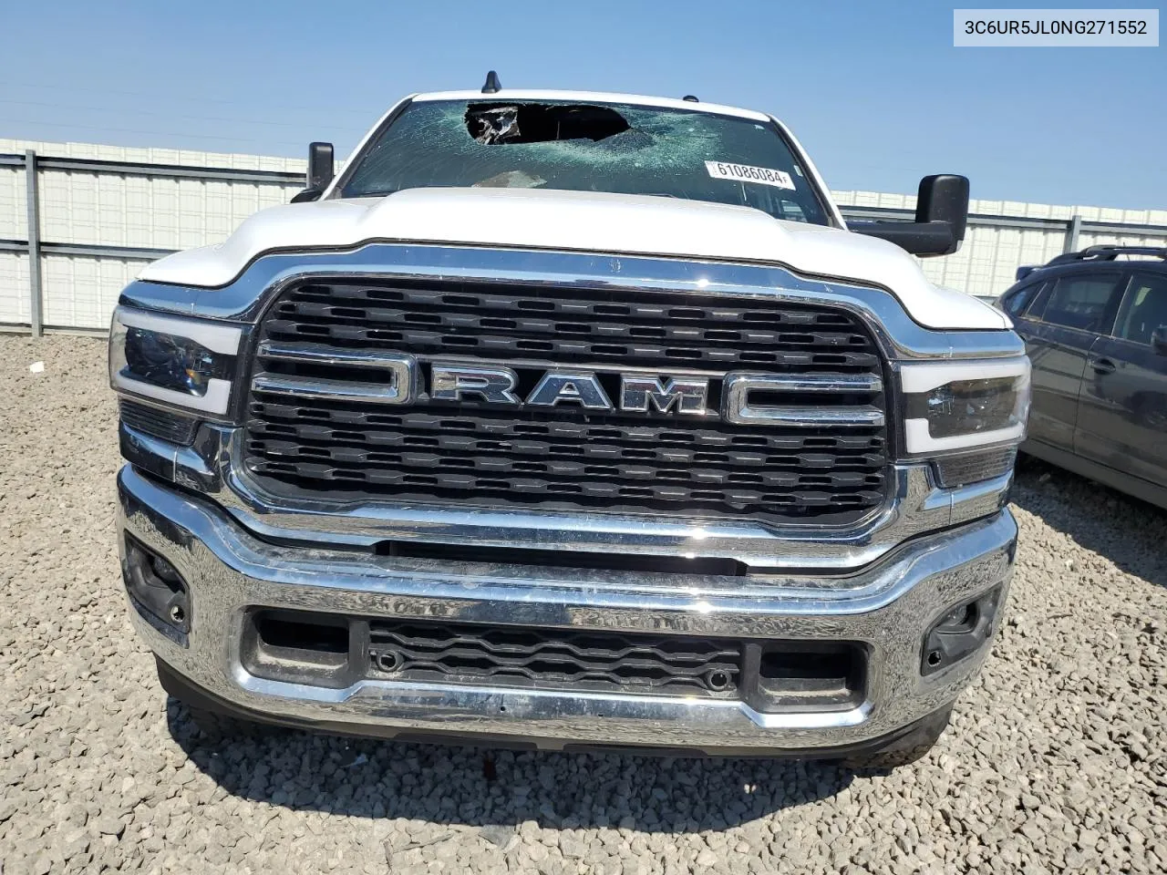 2022 Ram 2500 Big Horn/Lone Star VIN: 3C6UR5JL0NG271552 Lot: 61086084