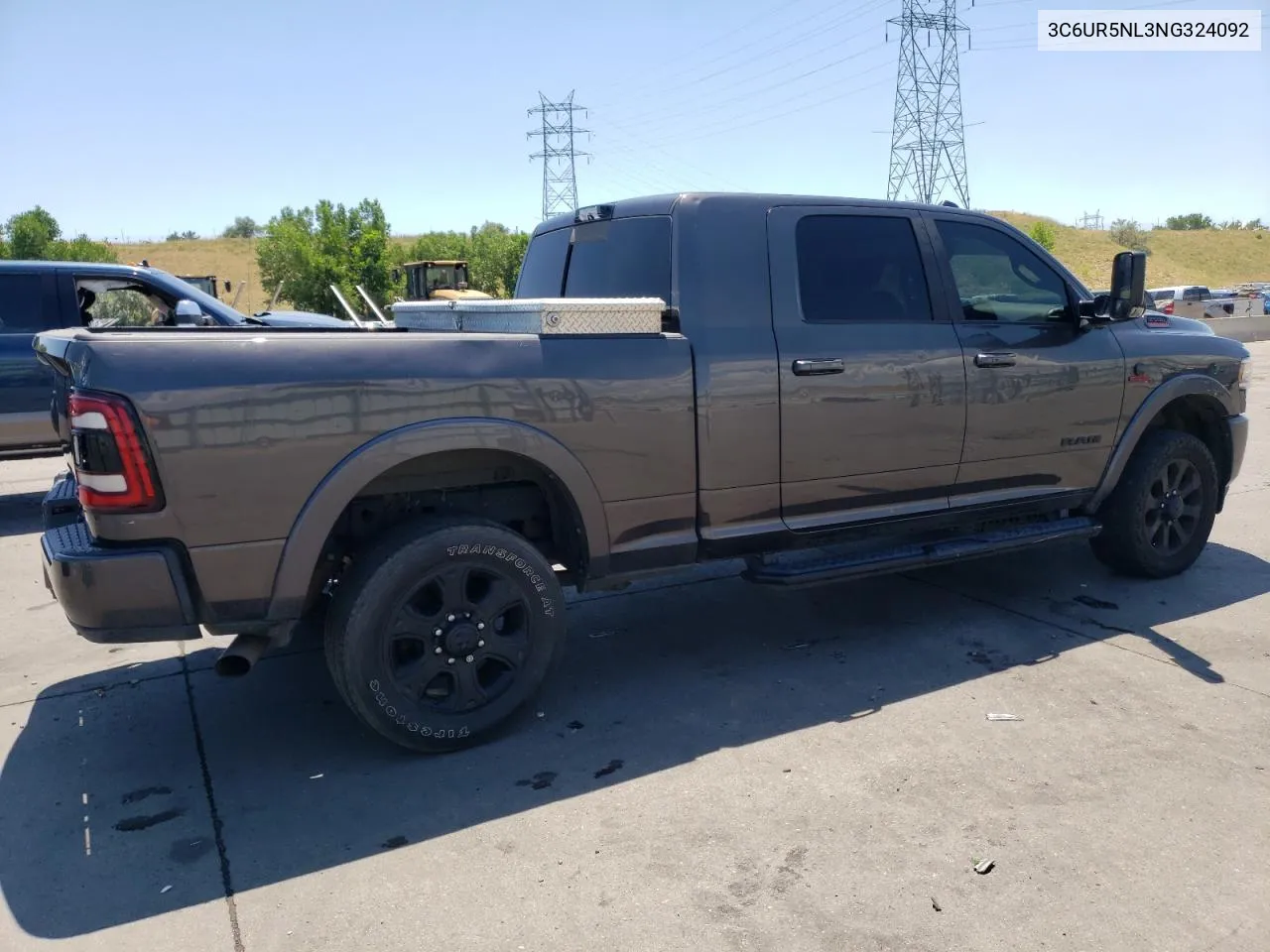 2022 Ram 2500 Laramie VIN: 3C6UR5NL3NG324092 Lot: 62685884