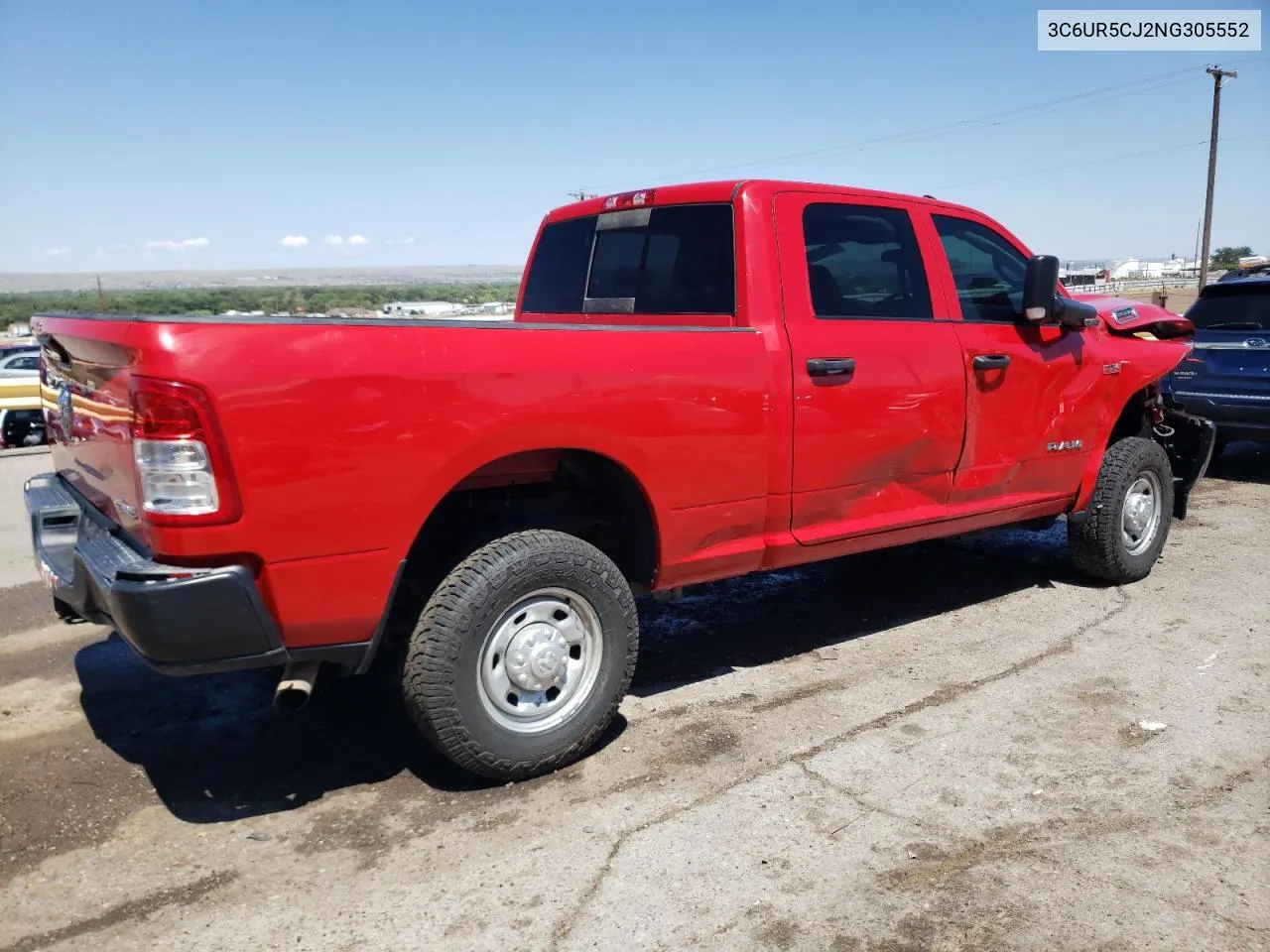 2022 Ram 2500 Tradesman VIN: 3C6UR5CJ2NG305552 Lot: 63302784