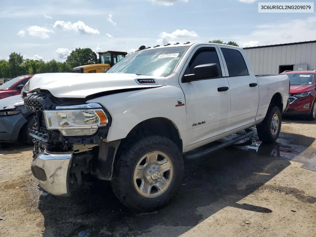 2022 Ram 2500 Tradesman VIN: 3C6UR5CL2NG209079 Lot: 63704944