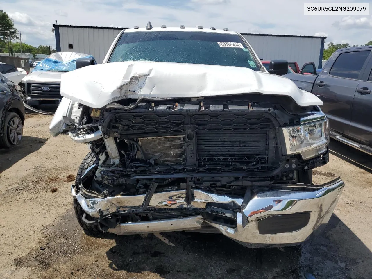 2022 Ram 2500 Tradesman VIN: 3C6UR5CL2NG209079 Lot: 63704944