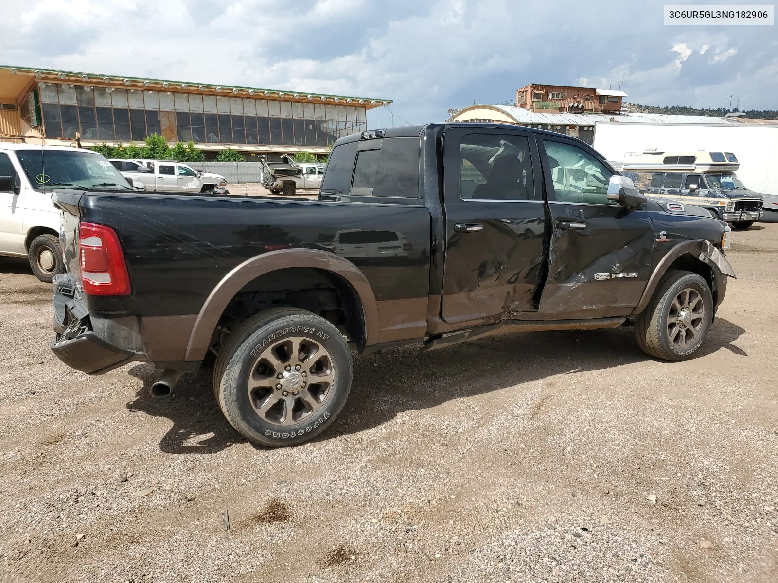 2022 Ram 2500 Longhorn VIN: 3C6UR5GL3NG182906 Lot: 63725814