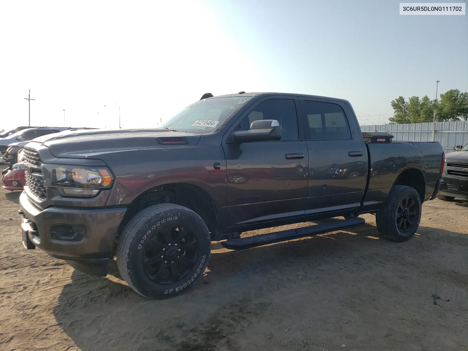 3C6UR5DL0NG111702 2022 Ram 2500 Big Horn/Lone Star