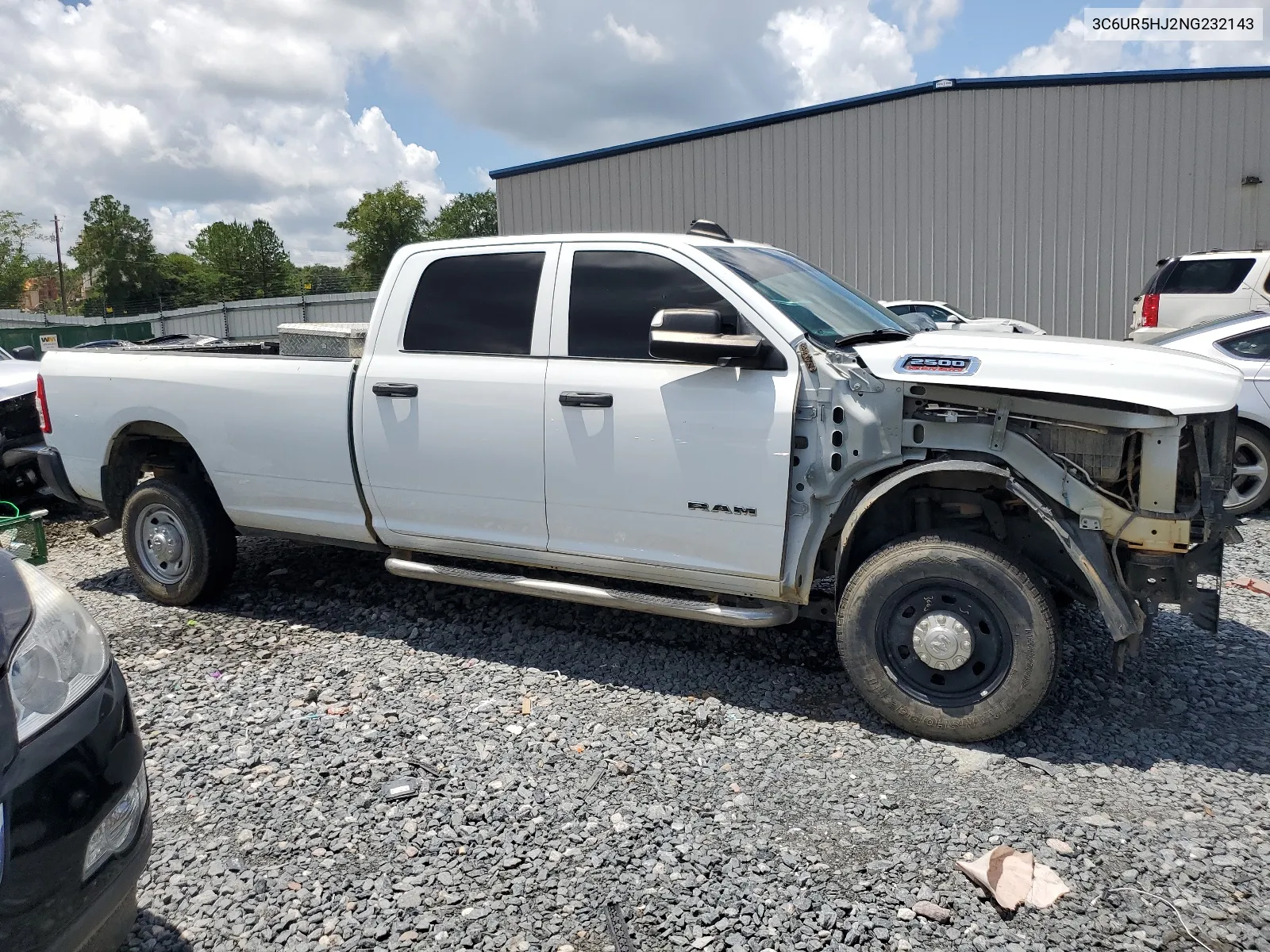 2022 Ram 2500 Tradesman VIN: 3C6UR5HJ2NG232143 Lot: 64742604