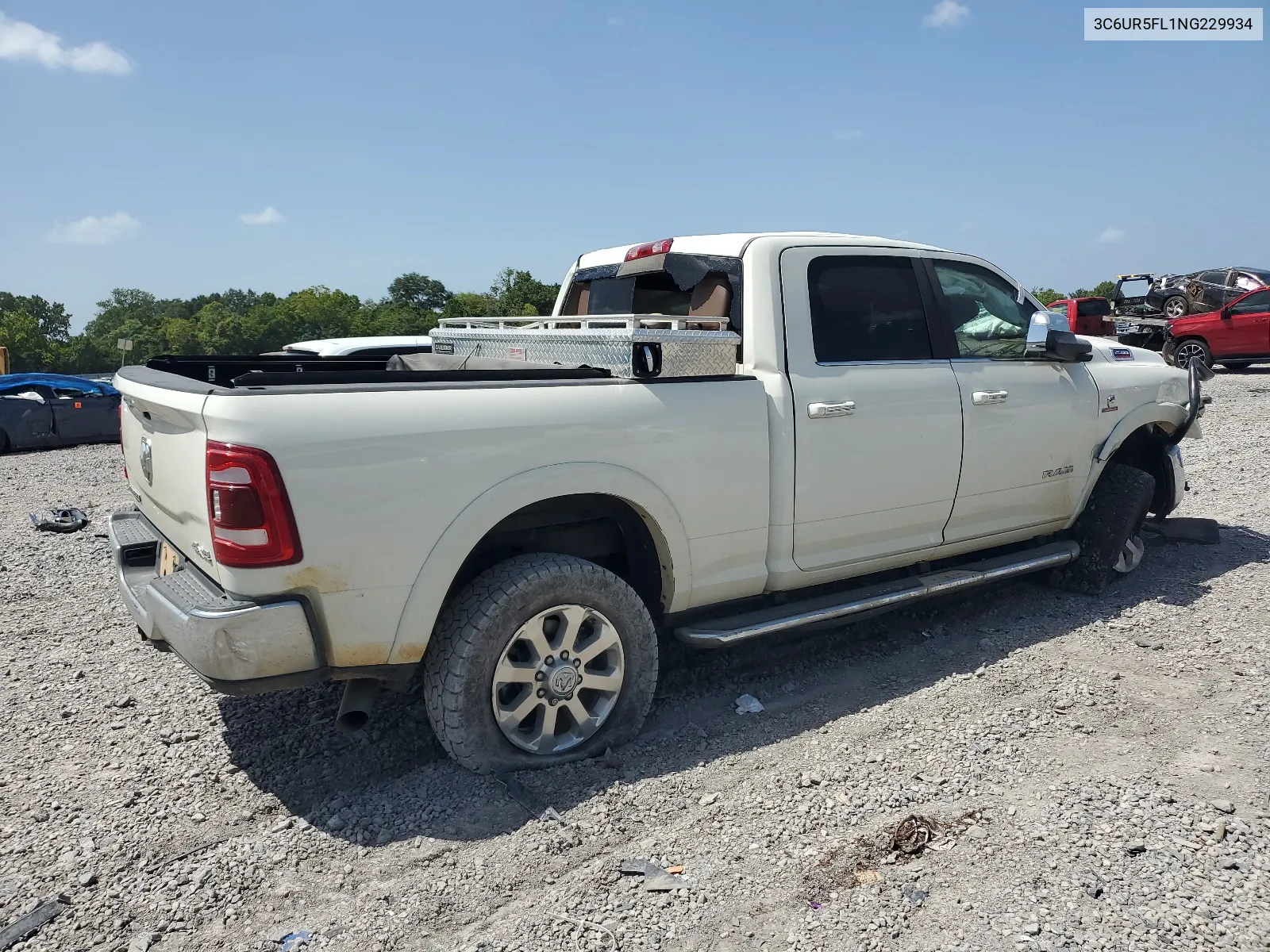 2022 Ram 2500 Laramie VIN: 3C6UR5FL1NG229934 Lot: 65617844