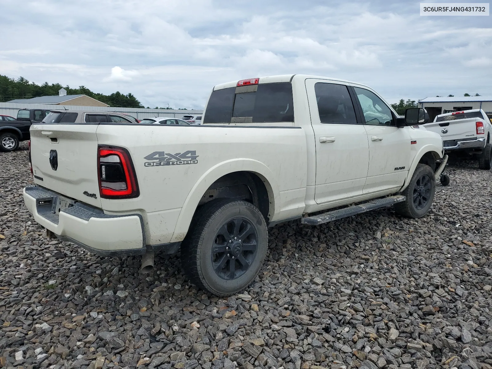 2022 Ram 2500 Laramie VIN: 3C6UR5FJ4NG431732 Lot: 66167404