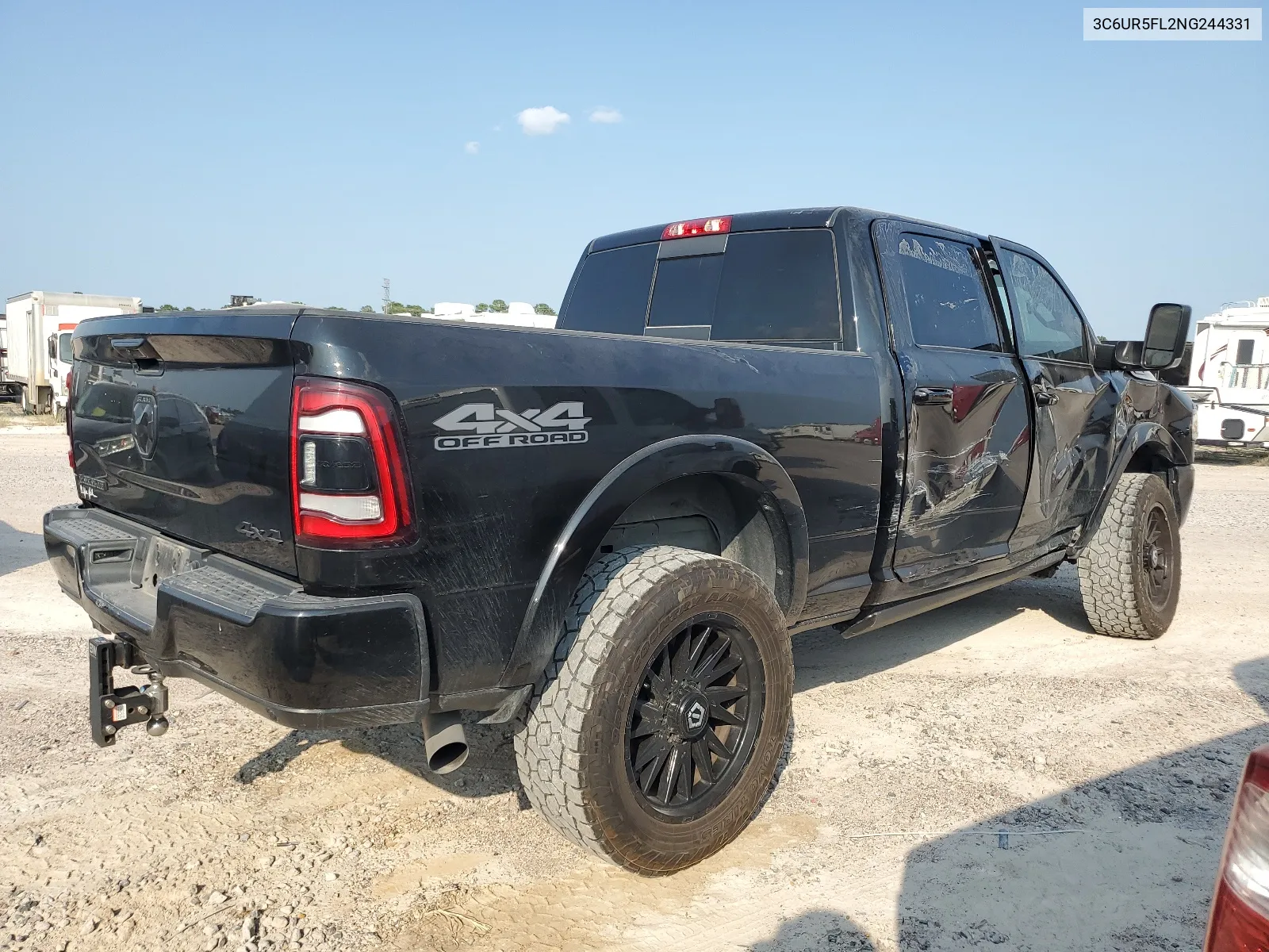 2022 Ram 2500 Laramie VIN: 3C6UR5FL2NG244331 Lot: 66683104