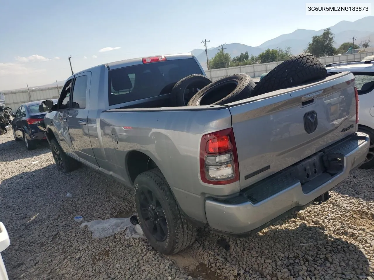 2022 Ram 2500 Big Horn/Lone Star VIN: 3C6UR5ML2NG183873 Lot: 66753104