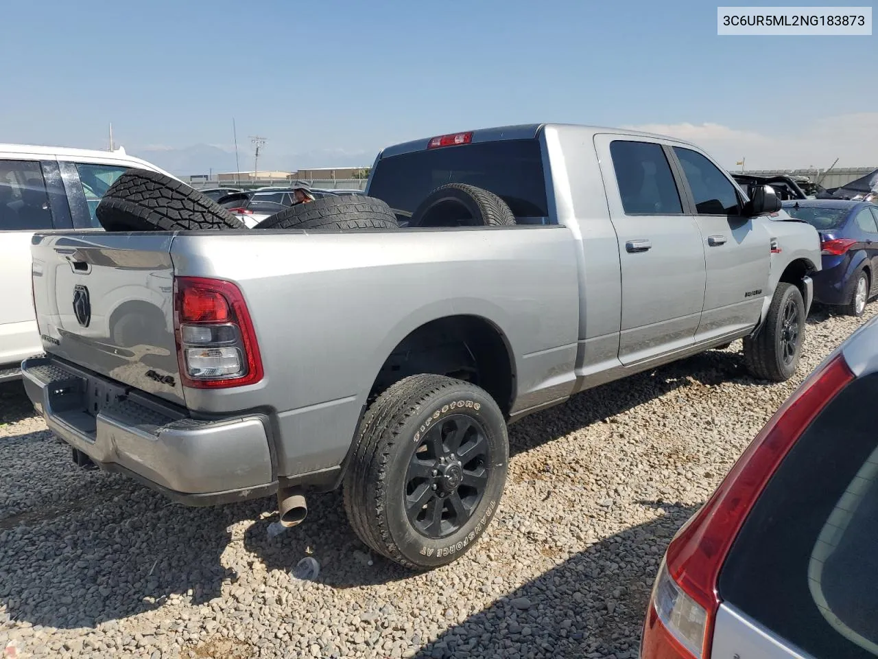 2022 Ram 2500 Big Horn/Lone Star VIN: 3C6UR5ML2NG183873 Lot: 66753104