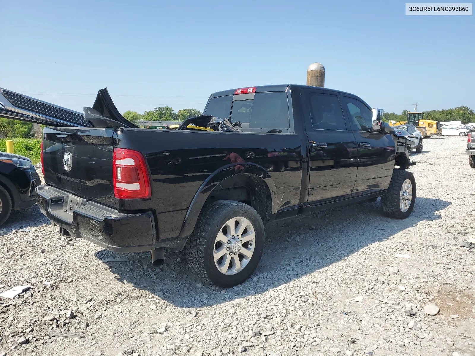 2022 Ram 2500 Laramie VIN: 3C6UR5FL6NG393860 Lot: 68257274