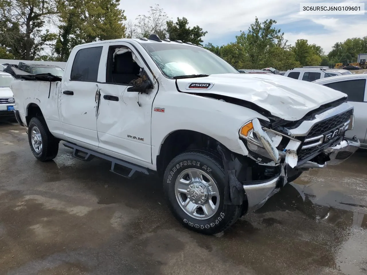 2022 Ram 2500 Tradesman VIN: 3C6UR5CJ6NG109601 Lot: 68927904