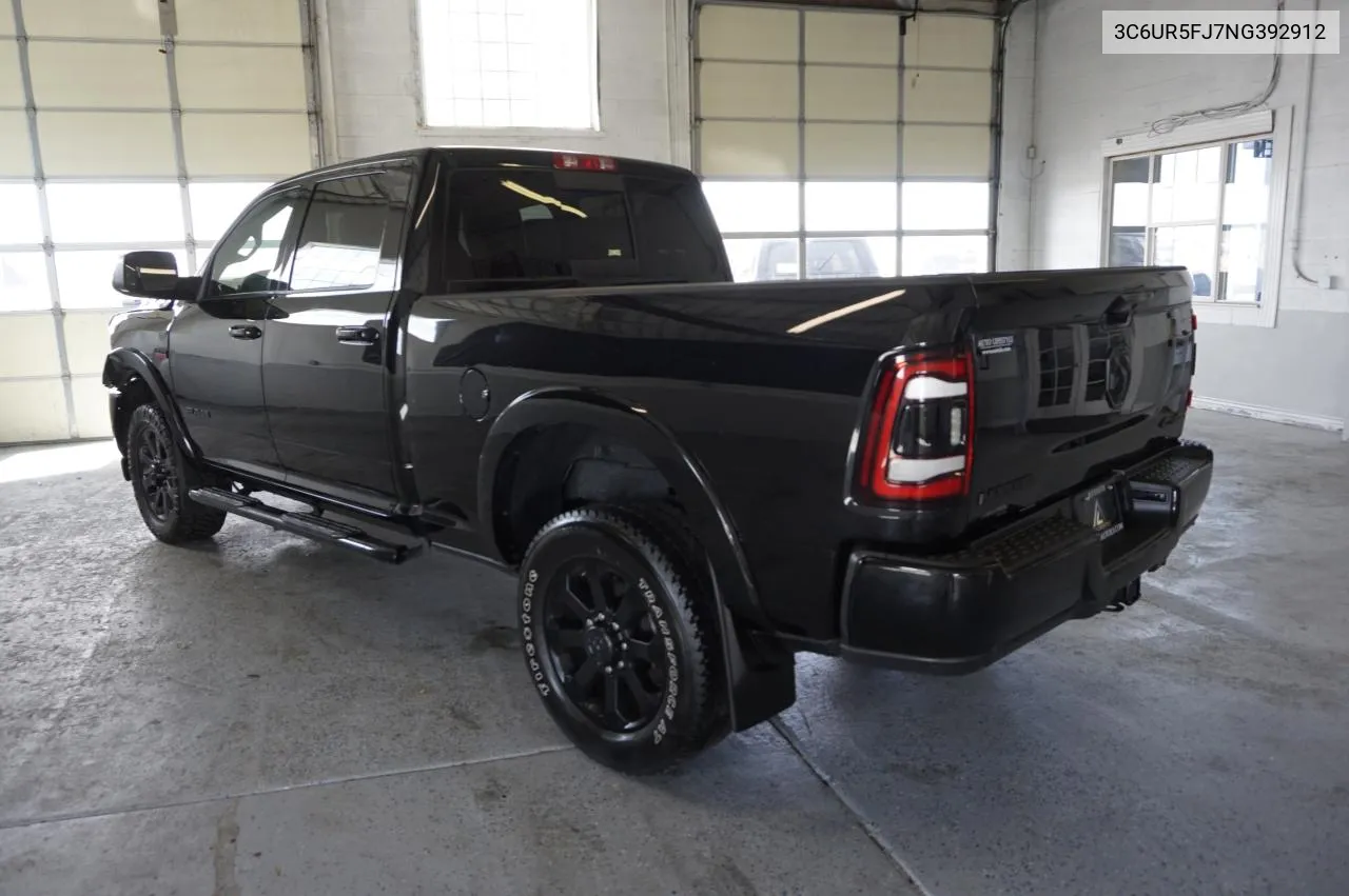 2022 Ram 2500 Laramie VIN: 3C6UR5FJ7NG392912 Lot: 69273944