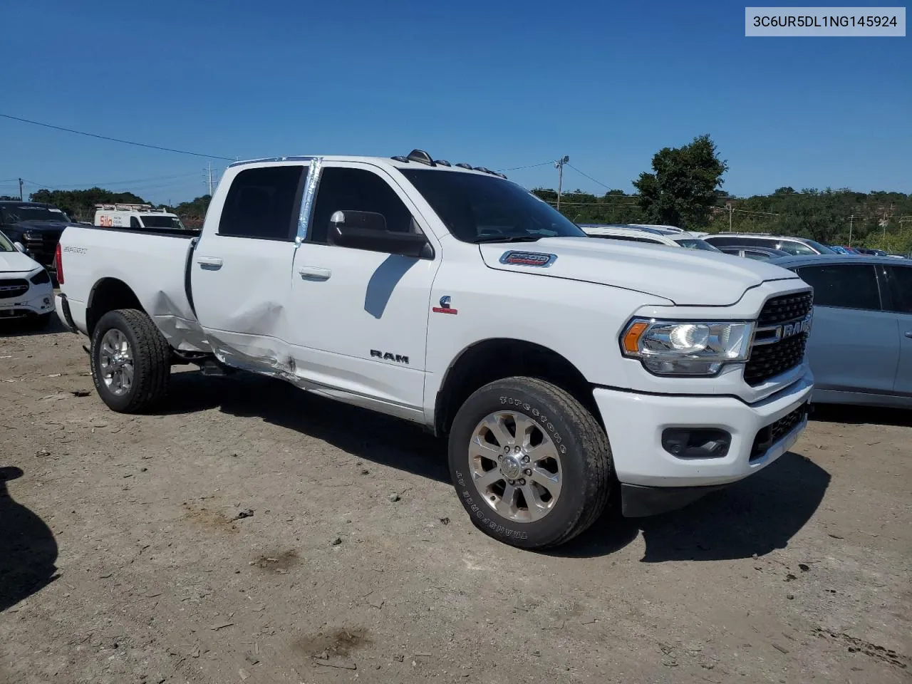 2022 Ram 2500 Big Horn/Lone Star VIN: 3C6UR5DL1NG145924 Lot: 69799634