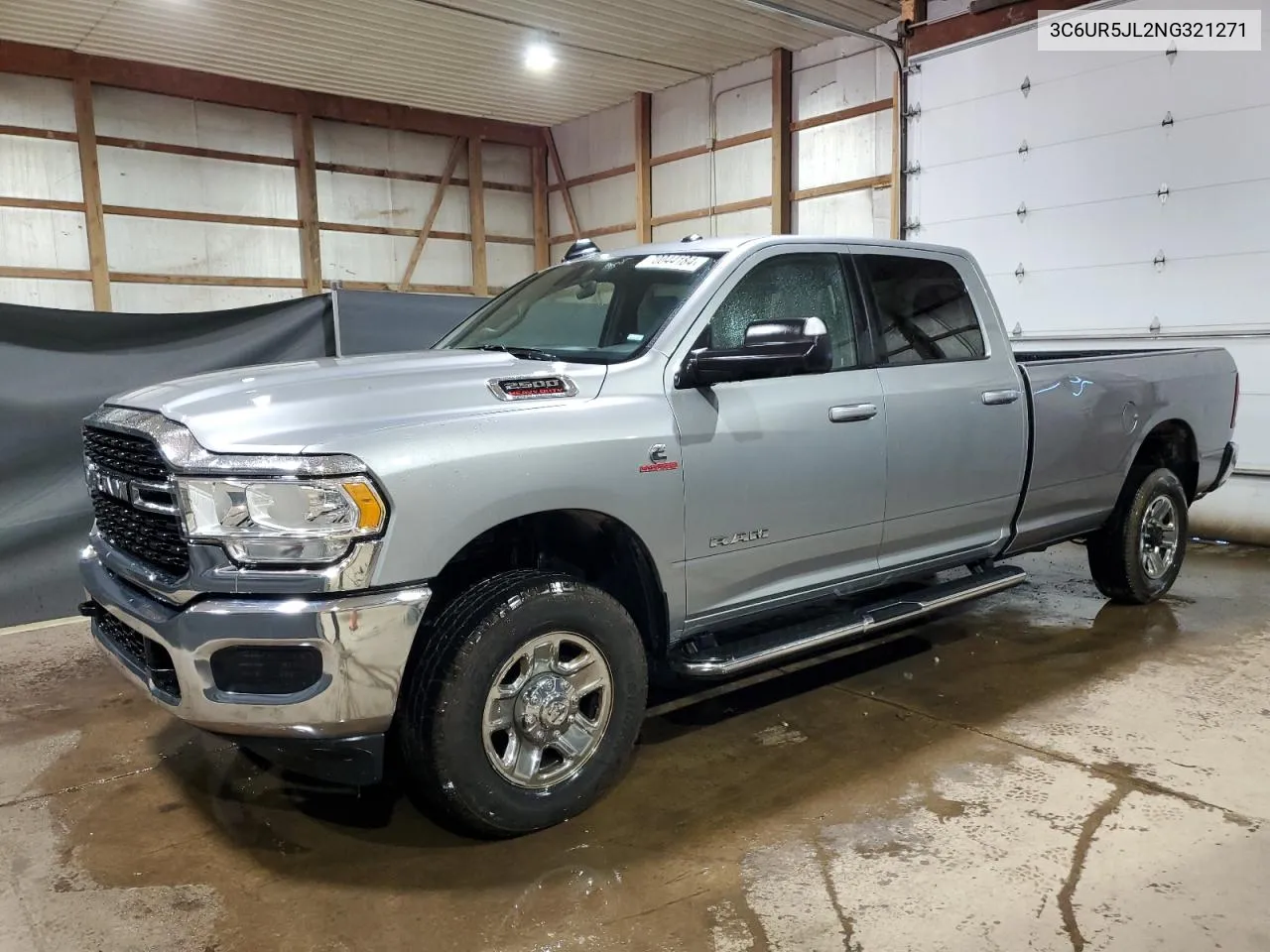 2022 Ram 2500 Big Horn/Lone Star VIN: 3C6UR5JL2NG321271 Lot: 70044184