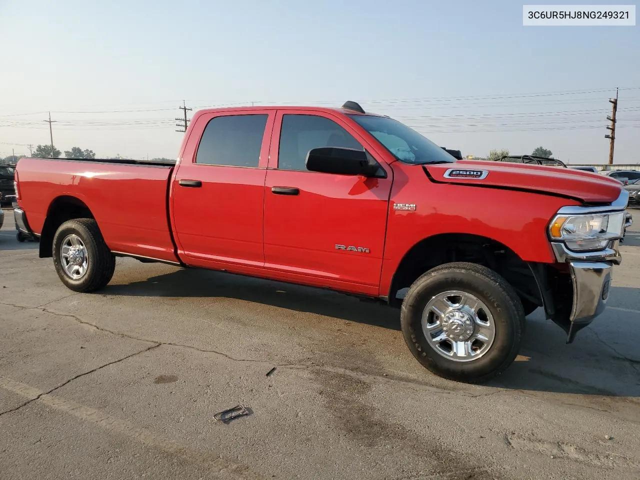 2022 Ram 2500 Tradesman VIN: 3C6UR5HJ8NG249321 Lot: 70341364