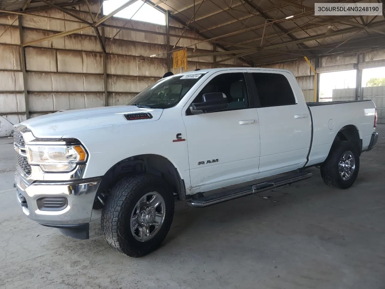 2022 Ram 2500 Big Horn/Lone Star VIN: 3C6UR5DL4NG248190 Lot: 70669824