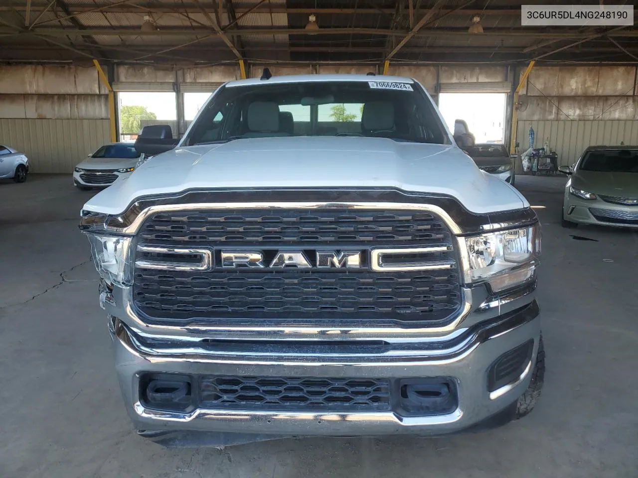 2022 Ram 2500 Big Horn/Lone Star VIN: 3C6UR5DL4NG248190 Lot: 70669824