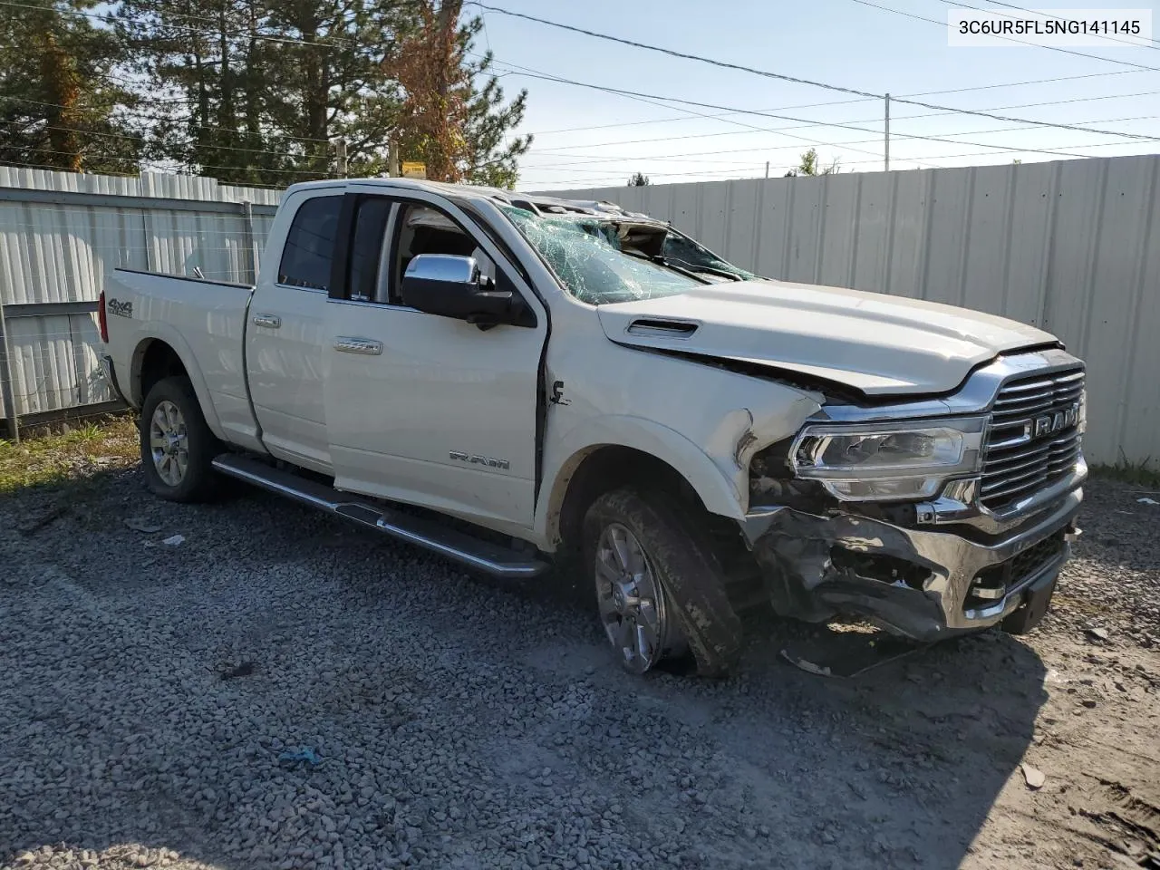 2022 Ram 2500 Laramie VIN: 3C6UR5FL5NG141145 Lot: 71163334