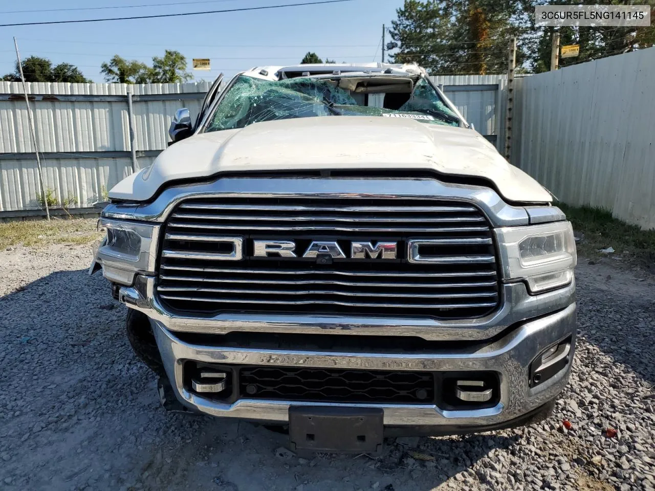 2022 Ram 2500 Laramie VIN: 3C6UR5FL5NG141145 Lot: 71163334