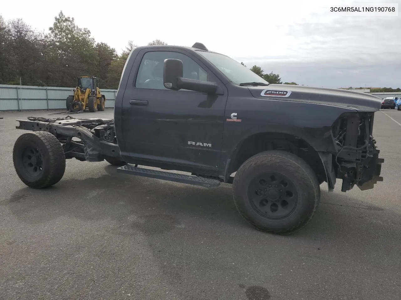 2022 Ram 2500 Tradesman VIN: 3C6MR5AL1NG190768 Lot: 71208774