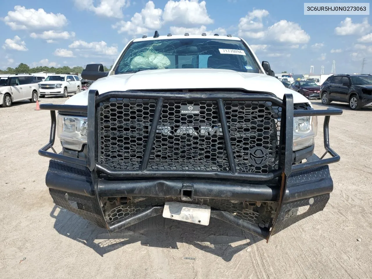 2022 Ram 2500 Tradesman VIN: 3C6UR5HJ0NG273063 Lot: 71770094