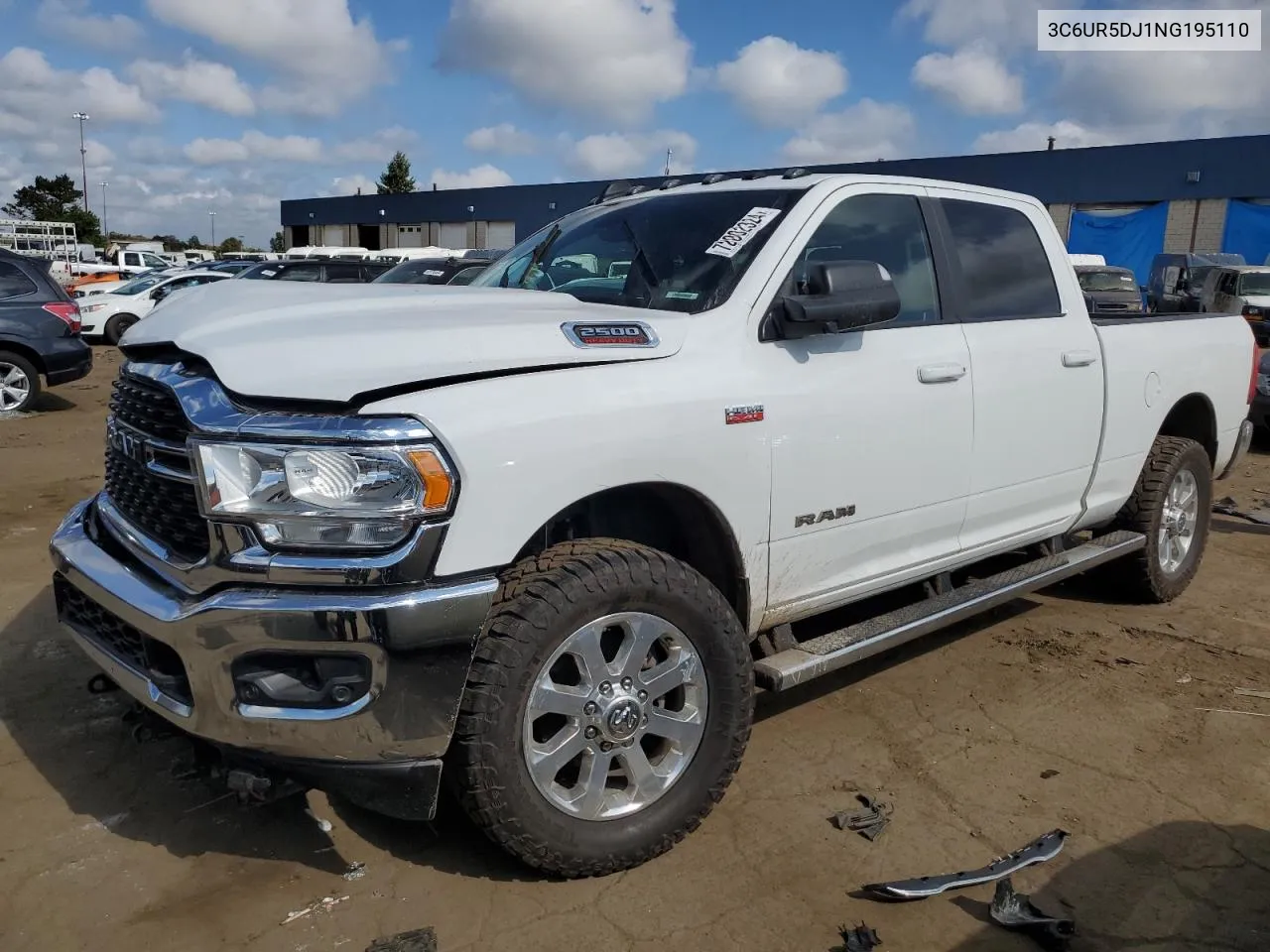 2022 Ram 2500 Big Horn/Lone Star VIN: 3C6UR5DJ1NG195110 Lot: 72002324