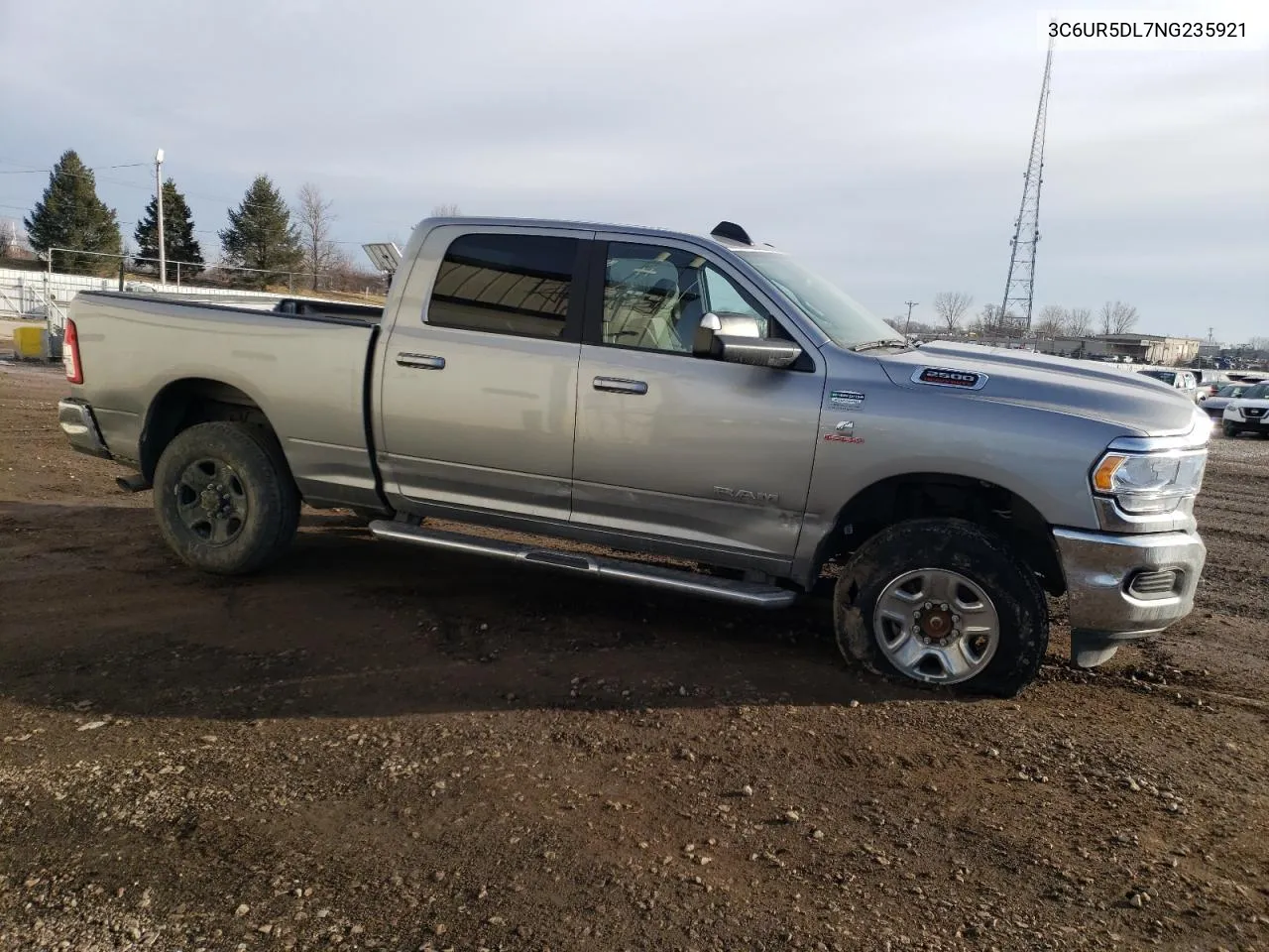 2022 Ram 2500 Big Horn/Lone Star VIN: 3C6UR5DL7NG235921 Lot: 72187742