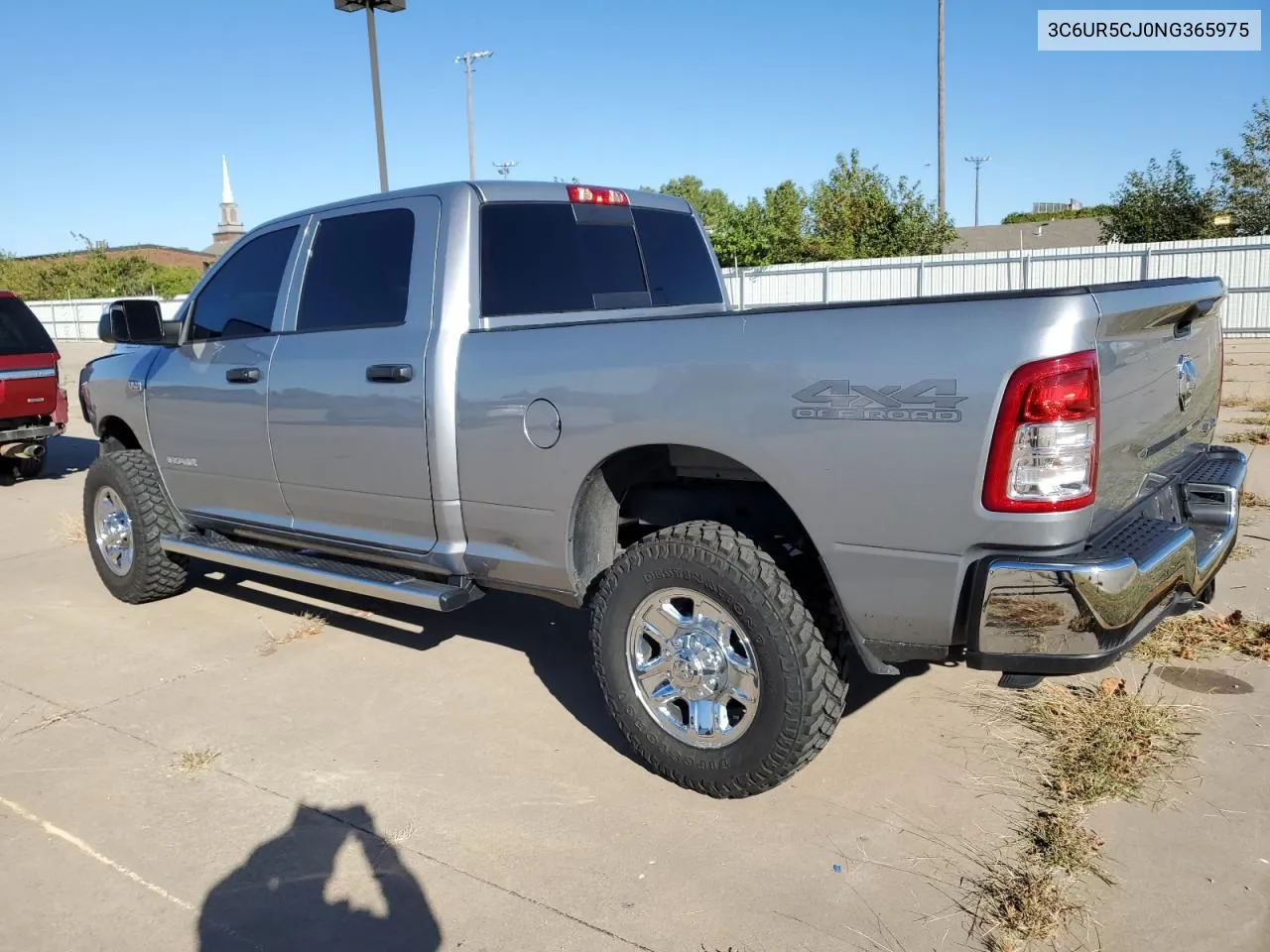 2022 Ram 2500 Tradesman VIN: 3C6UR5CJ0NG365975 Lot: 72246904