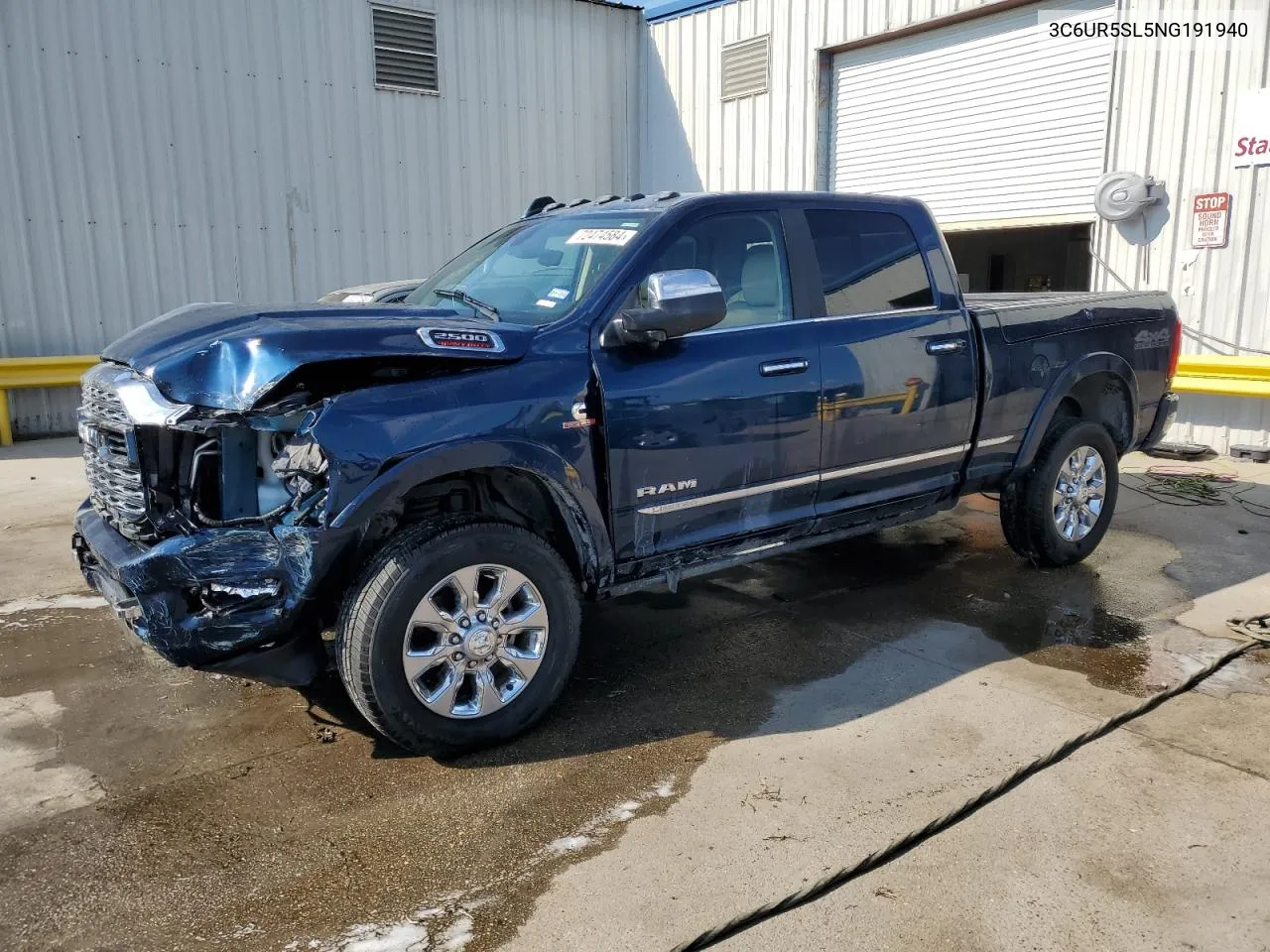 2022 Ram 2500 Limited VIN: 3C6UR5SL5NG191940 Lot: 72474584