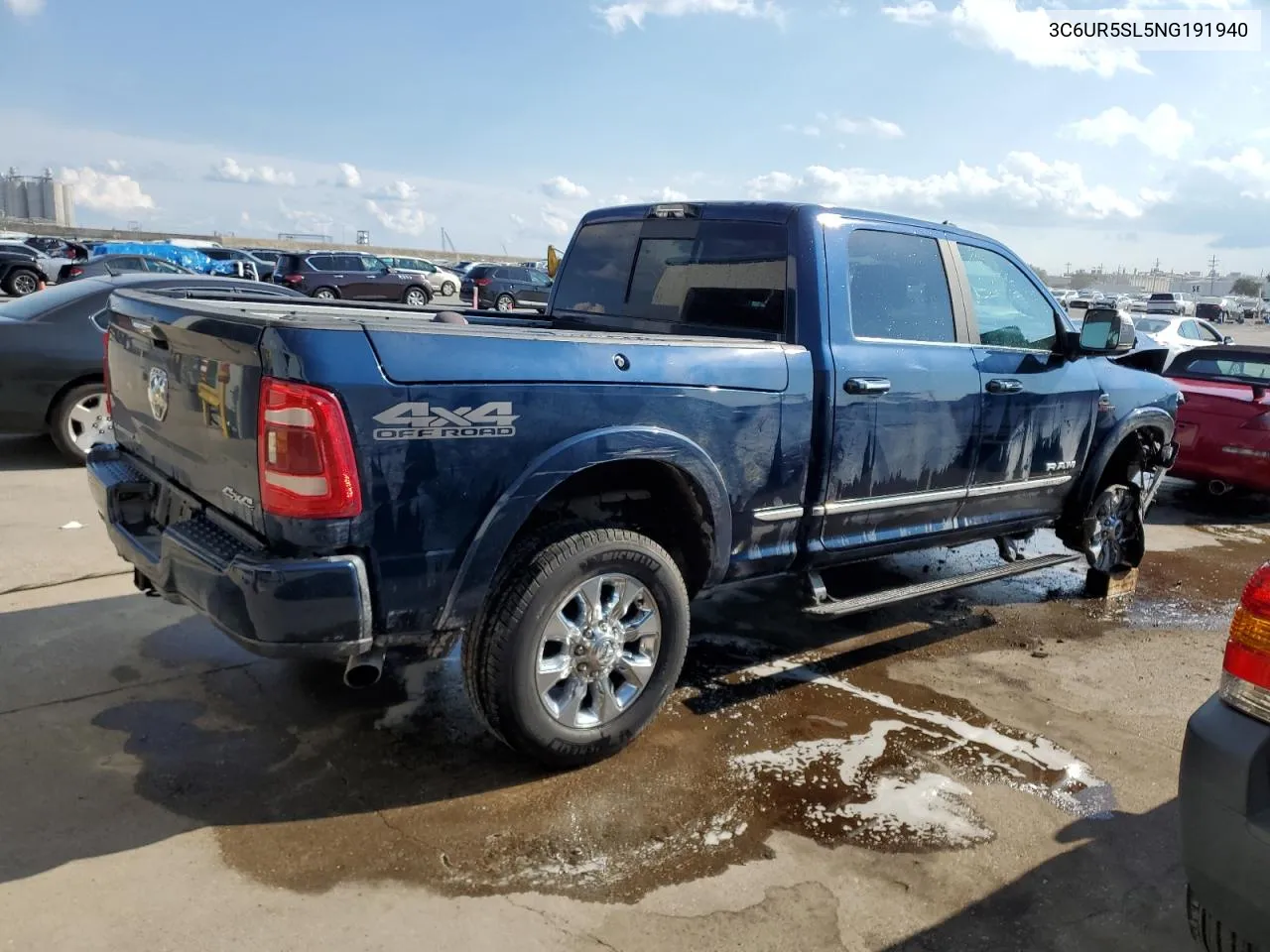 2022 Ram 2500 Limited VIN: 3C6UR5SL5NG191940 Lot: 72474584