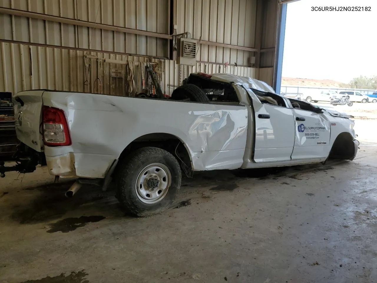 2022 Ram 2500 Tradesman VIN: 3C6UR5HJ2NG252182 Lot: 72549814