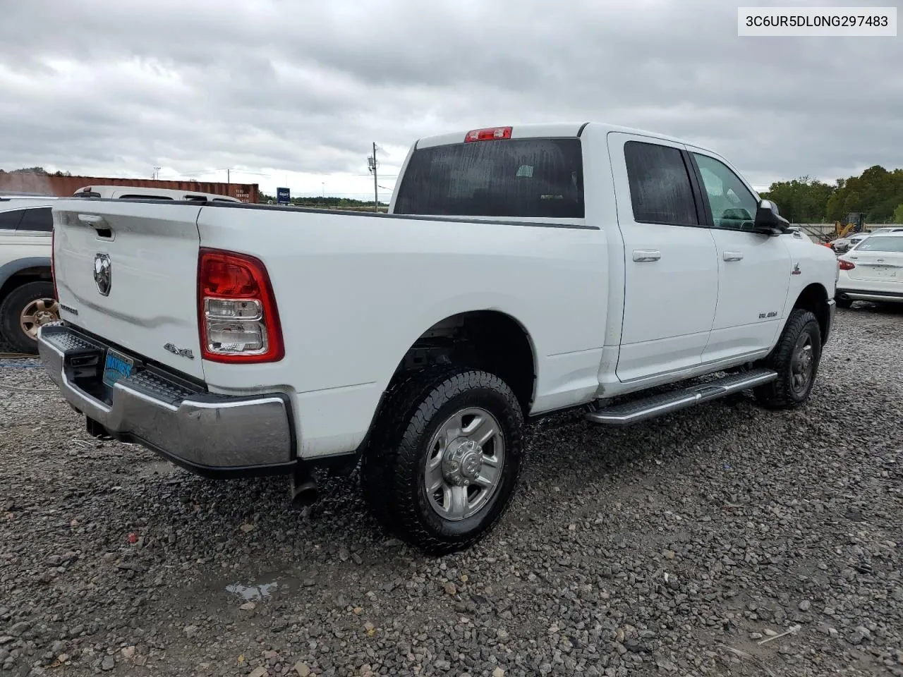 2022 Ram 2500 Big Horn/Lone Star VIN: 3C6UR5DL0NG297483 Lot: 72700654